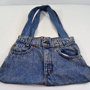 Levi's 505 Jeans Purse Bag Boho Repurposed  Upcycled